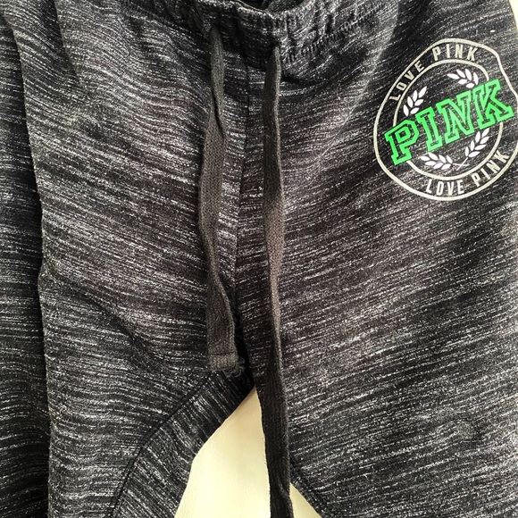 PINK VICTORIA SECRET 🍀2/$30🍀Charcoal Black Small - Picture 3 of 7